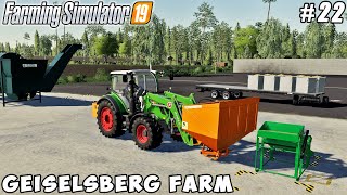 Sorting and sale washed potatoes, animal care | Geiselsberg Farm | Farming simulator 19 | ep #22