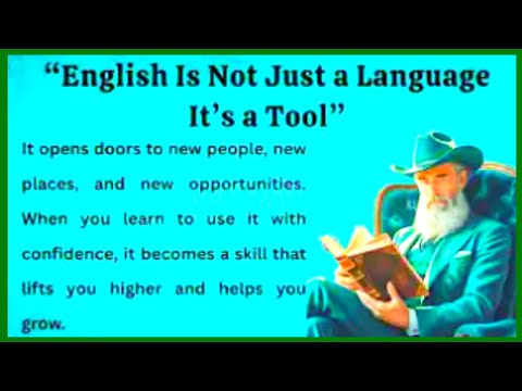 Improve your English  English Is Not Just a Language It’s a Tool  Listening Practice  Graded Readers