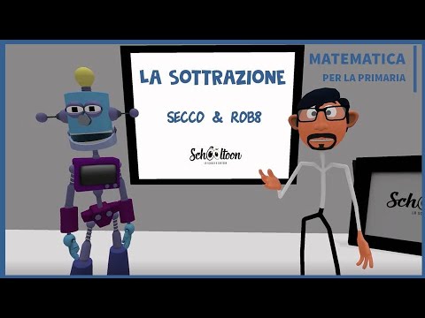 La sottrazione - La Matematica per la Primaria di Schooltoon