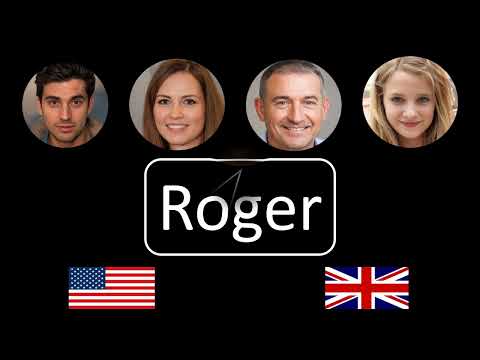 How to pronounce Roger