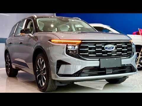 All-New 2026 Ford Edge L FHEV 2.0L Bi Turbo 4WD Hybrid 271HP 7Seaters SUV | Grey Color 