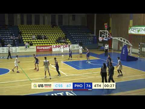 TURNEU FINAL U15M BASKET | CSS PLOIESTI - ACAD. PHOENIX GALATI