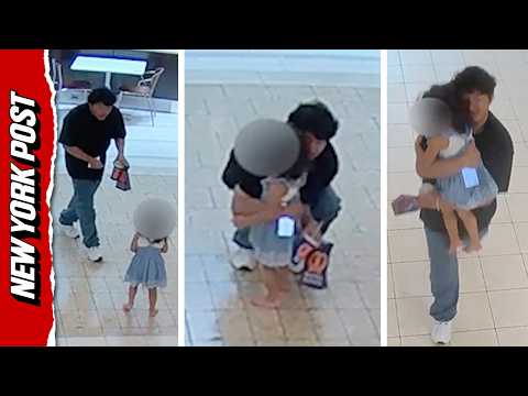 SHOCKING video shows man abducting toddler from Virginia mall