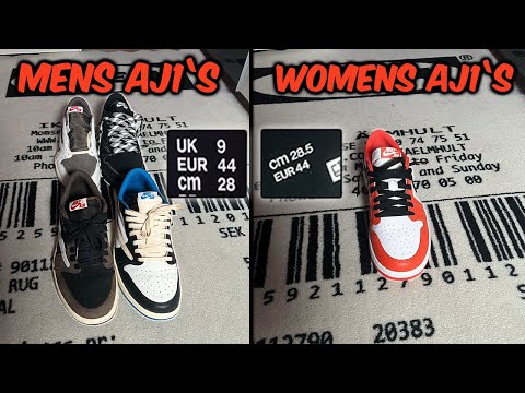 Which Size To Take? Men VS Women Jordan 1 Low Size Guide!!!