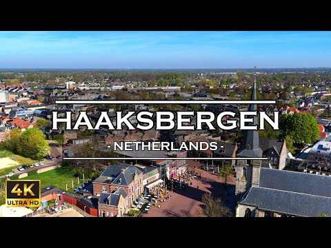 Cinematic 4K Video | 🇾🇪 Dutch Village Haaksbergen from above | DJI Mini 4 Pro