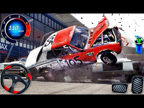 Wreckfest Car Crash Beam Racing Simulator - Real Extreme Derby Car Driving 3D - PC GamePlay #2