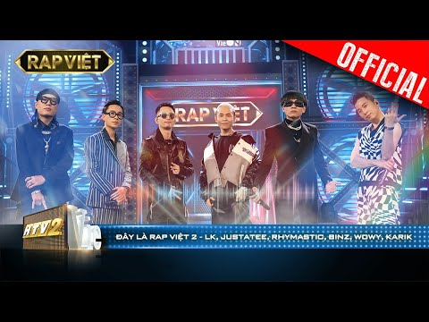 Đây Là Rap Việt 2 - LK, JustaTee, Wowy, Karik, Binz, Rhymastic | Rap Việt - Mùa 2 [Live Stage]