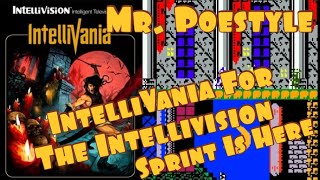 Mr. Poestyle First Intellivision Sprint Physical Media : IntelliVania 