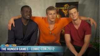 The Hunger Games Alexander Ludwig Dayo Okeniyi Jack Quaid Talk THG DVD Release video