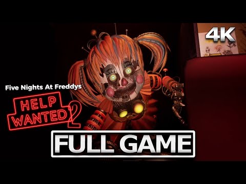 FIVE NIGHTS AT FREDDY'S: HELP WANTED 2 VR Full Gameplay Walkthrough / No Commentary【FULL GAME】4K UHD