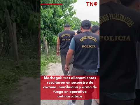 Machagai: tres allanamientos resultaron en secuestro de cocaína, marihuana y arma de fuego