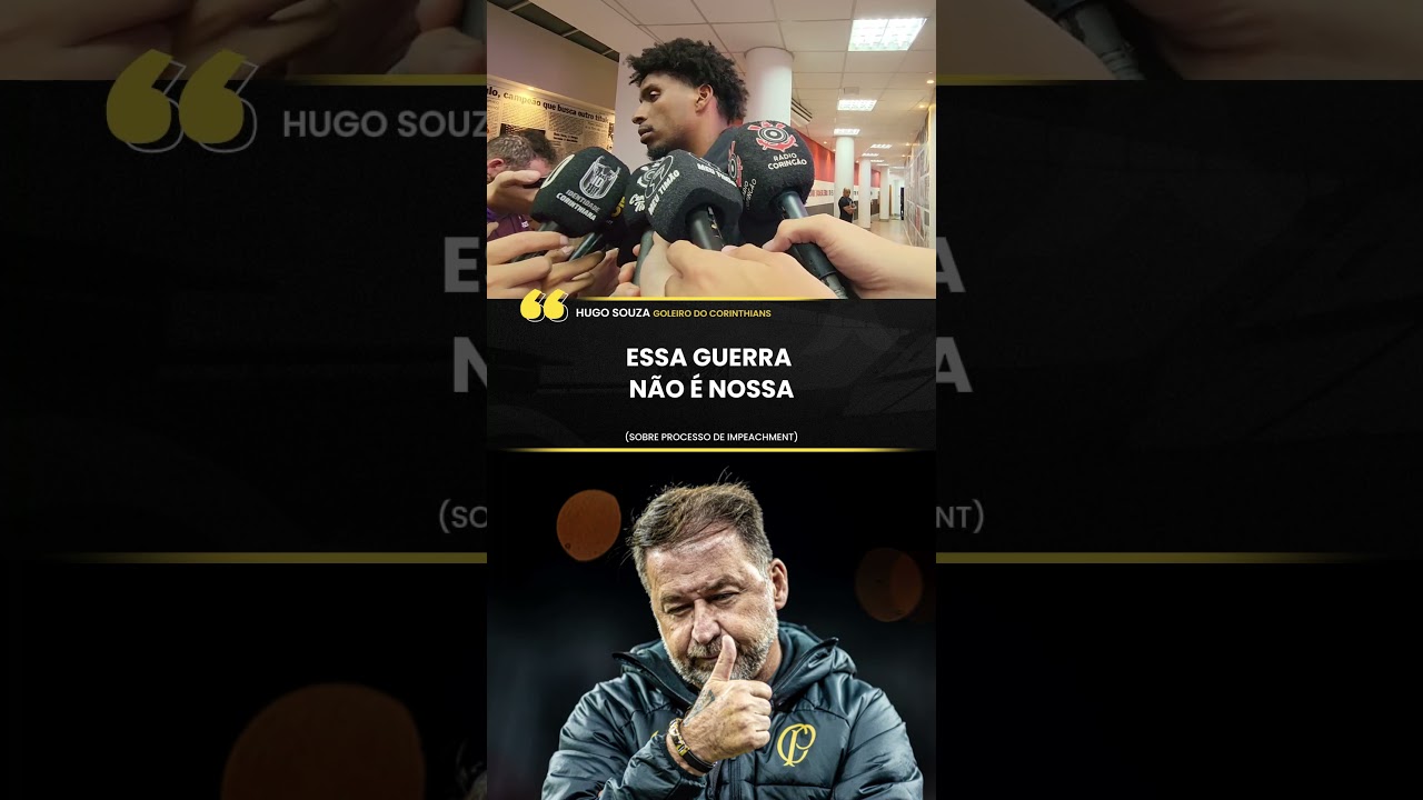 HUGO SOUZA FALA SOBRE O PROCESSO DE IMPEACHMENT DE AUGUSTO MELO