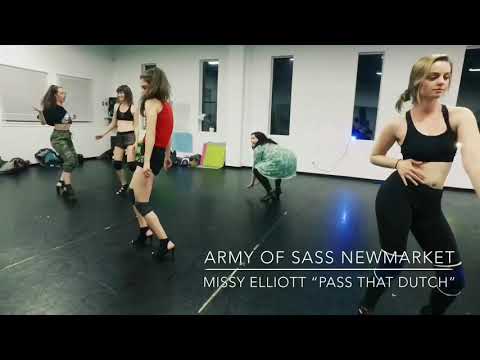 Army of Sass Newmarket “Pass That Dutch” (Missy Elliott) Choreo by Sam Varona