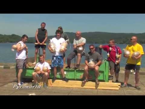 Ignis Brunensis 2014: Setup Mirnovec - Fireworks - ohňostroje