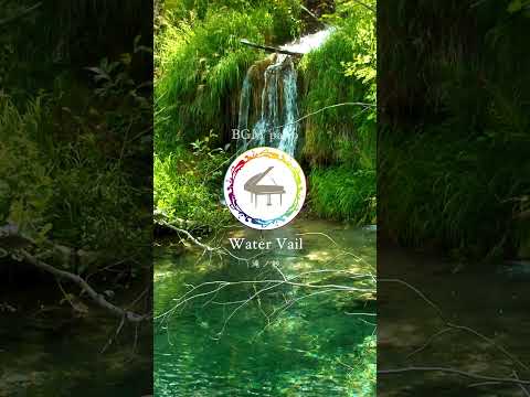 【〜Water Vail（滝ノ紗）〜】　#piano #ballad #reflectivemusic #ambientpiano #shorts
