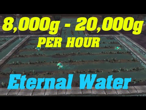 WoW: Goldfarm 8,000g - 20,000g Per Hour |  Eternal Water - 5 man group farm |