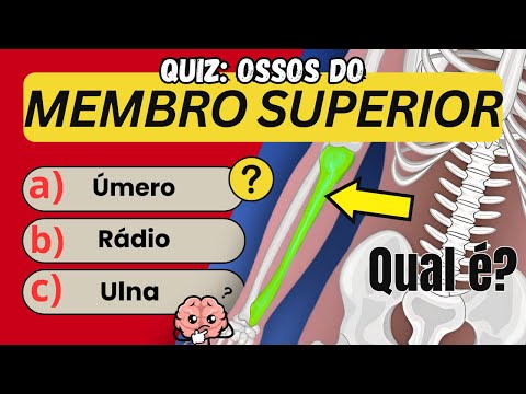 Você Conhece TODOS os Ossos do Membro Superior? 🤔🦴 | Quiz de Anatomia