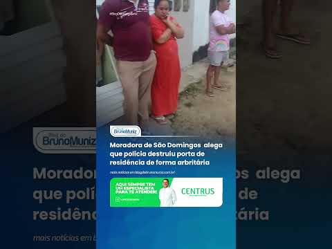 Moradora acusa polícia de ação arbritária no Agreste de Pernambuco