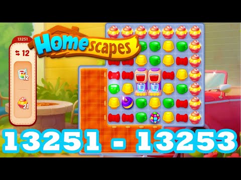Homescapes Level 13251 - 13253 HD 3 - match puzzle Gameplay | android | IOS | 13252 | GameGo Game