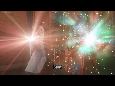 Superior 8 Ultraman Brothers - Asuka and Gamu transform into their respective Ultras