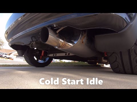 Civic EG with a 1320 Performance Perf Fab 3 inch Muffler - K20 powered