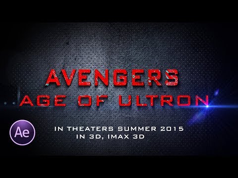 Easy After Effects Tutorial Particles Logo Text Animation Download Free Template