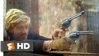 Butch Cassidy and the Sundance Kid (1969) - The Shootout Scene (4/5) | Movieclips