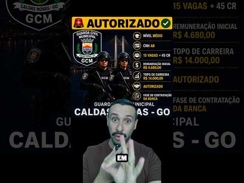 Concurso GCM Caldas Novas - GO
