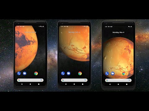 Mars 3D Live Wallpaper Video