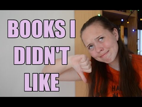BOOKS I WASN'T A FAN OF