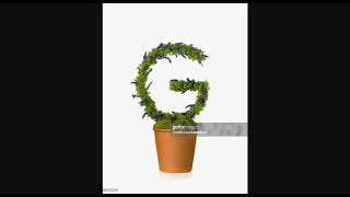 Alphabluies Letter G created funny