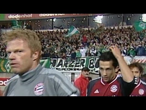 Werder Bremen - Bayern München, BL 2002/03 11.Spieltag Highlights