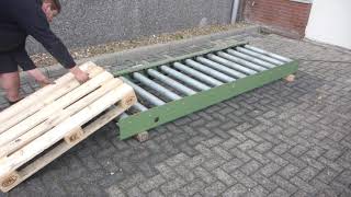 Купить рольганг Rolleon Aangedreven Rollenbaan gebruikt 86 cm Van Riet - Изображение 2 | Machineryline AM Новый рольганг Rolleon Aangedreven Rollenbaan gebruikt 86 cm Van Riet | Изображение 2 - Machineryline