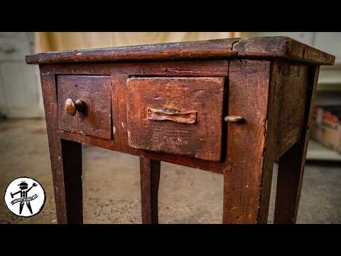 Restoring a mysterious piece of furniture: what was it really used for?