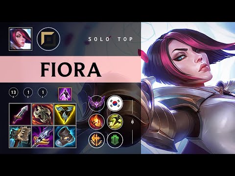 Fiora Top vs Renekton - KR Master Patch 26.01