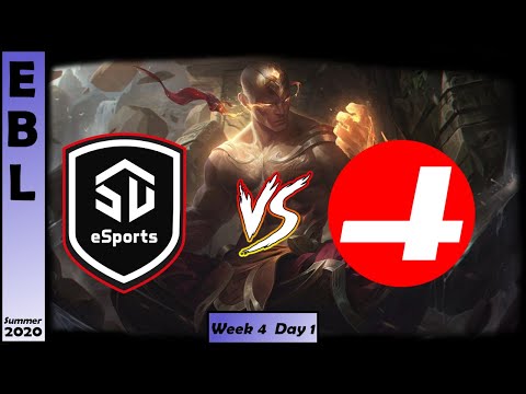 SuppUp eSports vs CR4ZY Highlights | EBL 2020 Summer Week 4 Day 1