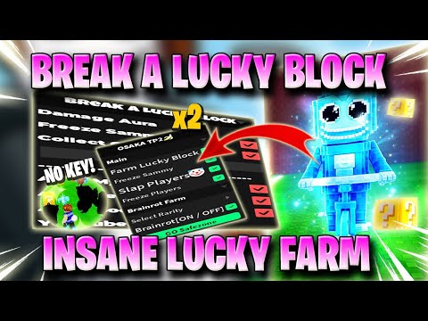 BREAK A LUCKY BLOCK SCRIPT *NO KEY* - BEST AUTO FARM LUCKY, FREEZE SAMMY, AUTO GOD & MORE! ✅🥇