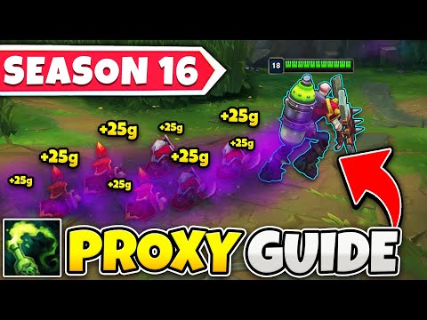 The ONLY Proxy Singed guide you need for Season 16... (IT'S SO OP THIS SEASON)