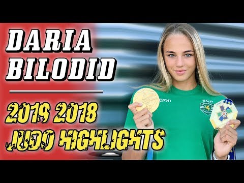 Daria Bilodid Judo 2019 / 2018 Highlights - Дар'я Білодід