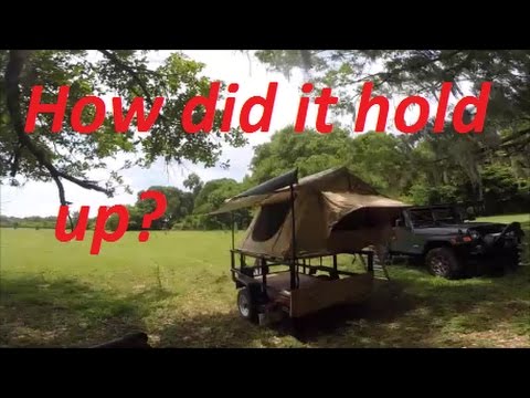 Smittybilt Overlander Tent - Used and abused 1.5 years
