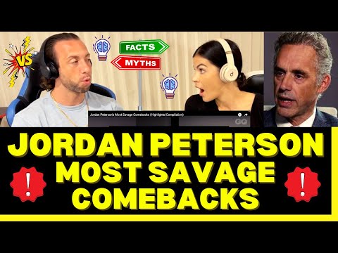 Couple First Time Reaction To Jordan Peterson Most Savage Moments -WILL IT GET HER TO READ HIS BOOK?