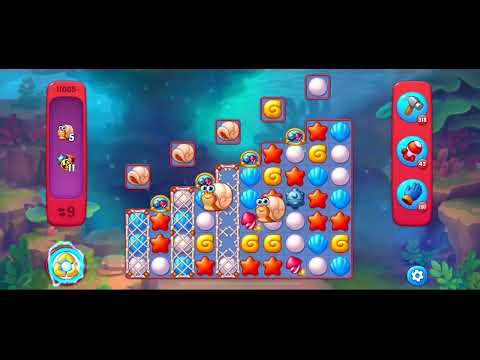 Fishdom Hard level 11005 no boosters フィッシュダム ハード