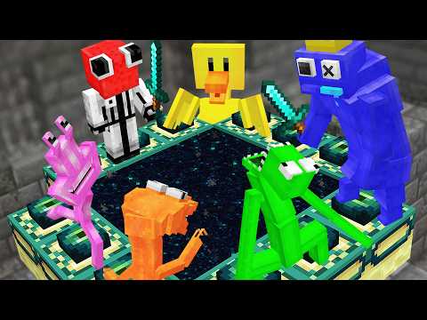 Minecraft but Rainbow Friends Beat the Game for you