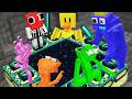 Minecraft But Rainbow Friends Beat The Game For You