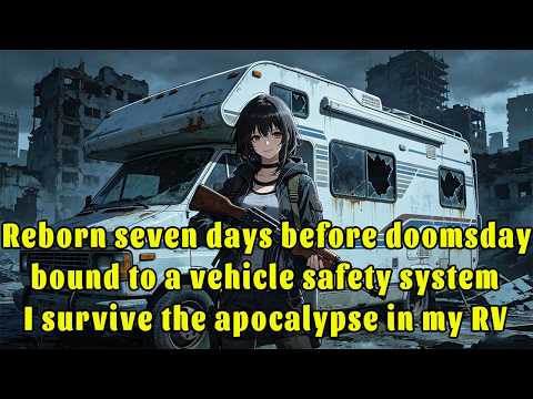 Reborn pre-apocalypse, bound to a vehicle system, I thrive in an RV.#mahua #manga #editfavmanhwa