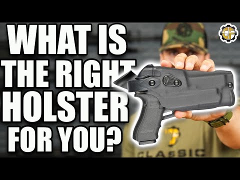 What Holster Should You Carry? (level 1 vs level 2 vs level 3)