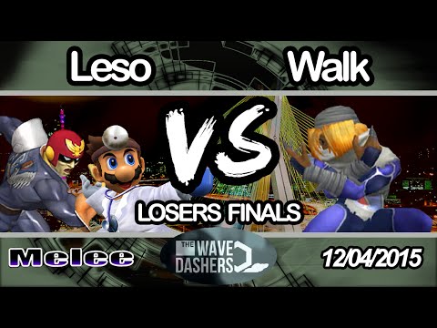 [Wavedashers] Leso [Falcon-Doc] vs Walk [Sheik] - Losers Finals