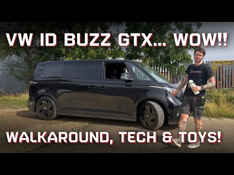 VW ID BUZZ GTX - Full Review of New Features, Tech & Toys!