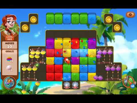 Lost Island Blast Adventure Level 882 NO BOOSTERS - A S GAMING