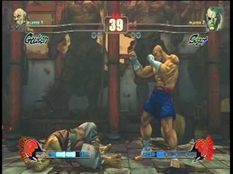 Shine (Gouken) vs 40Sasuke (Sagat) @ Battlefield Arcadia Special 3v3
